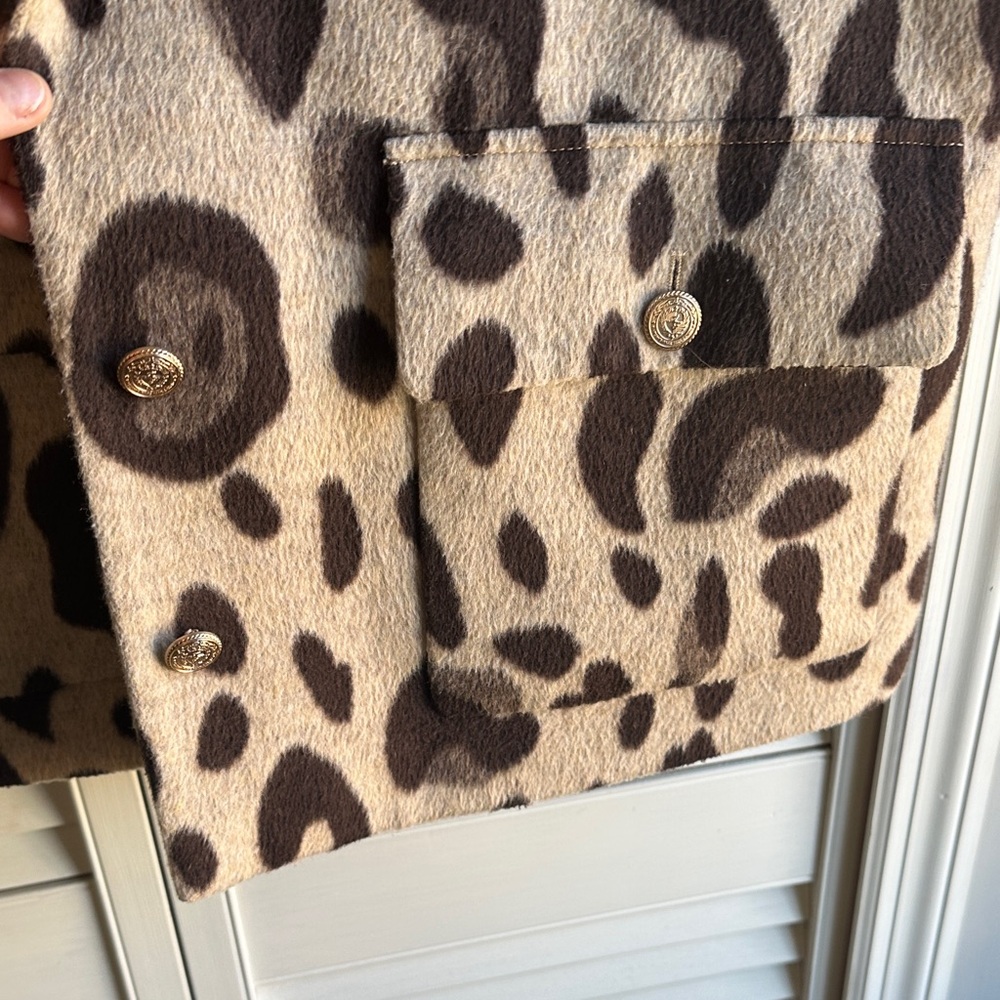 Maeve Leopard Patterned Outerwear - image 3